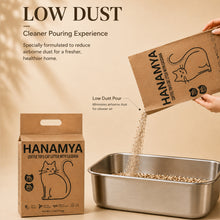 Load image into Gallery viewer, Tofu & Cassava Cat Litter with Recycled Coffee Grounds, Natural Odor Control, Low Dust & Strong Clumping, 5.5 lb