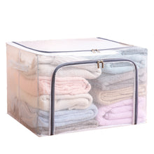 Load image into Gallery viewer, Foldable Storage Bins Organizer with Durable Handles, Metal Frame, 3 Pack