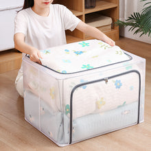 Load image into Gallery viewer, Foldable Storage Bins Organizer with Durable Handles, Metal Frame, 3 Pack