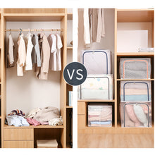 Load image into Gallery viewer, Foldable Storage Bins Organizer with Durable Handles, Metal Frame, 3 Pack