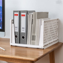 Load image into Gallery viewer, Folding and Stackable Storage Shelf, Set of 4, White