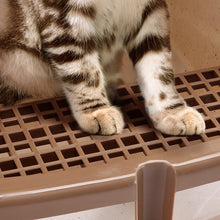 Load image into Gallery viewer, Large Cat Litter Box with Scoop, Front Entry, Khaki