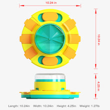 Load image into Gallery viewer, Dog Food Slower Feeder with Press Button, Blue