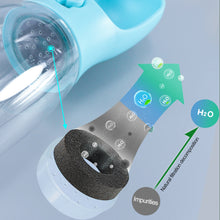Load image into Gallery viewer, 2-in-1 Portable Dog Water Bottle with Food Container