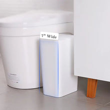 Load image into Gallery viewer, 10 Liter Slim Trash Can with Press Top Lid