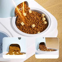 Load image into Gallery viewer, 2-in-1 Pet Feeder Set with Automatic Waterer and Feeder