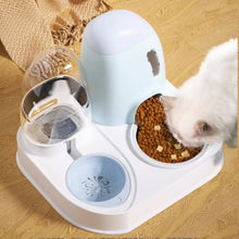 Load image into Gallery viewer, 2-in-1 Pet Feeder Set with Automatic Waterer and Feeder