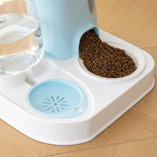 Load image into Gallery viewer, 2-in-1 Pet Feeder Set with Automatic Waterer and Feeder