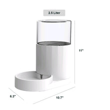 Load image into Gallery viewer, Automatic Pet Water Dispenser with 3 Liter Capacity, White