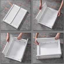 Load image into Gallery viewer, Folding and Stackable Storage Shelf, Set of 4, White