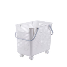 Load image into Gallery viewer, 2-in-1 Laundry Hamper and Basket Set, White