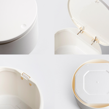 Load image into Gallery viewer, 2.5 Liter Mini Trash Can with Press Top Lid