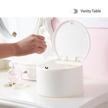 Load image into Gallery viewer, 2.5 Liter Mini Trash Can with Press Top Lid