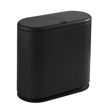 Load image into Gallery viewer, 8 Liter Slim Trash Can with Press Top Lid