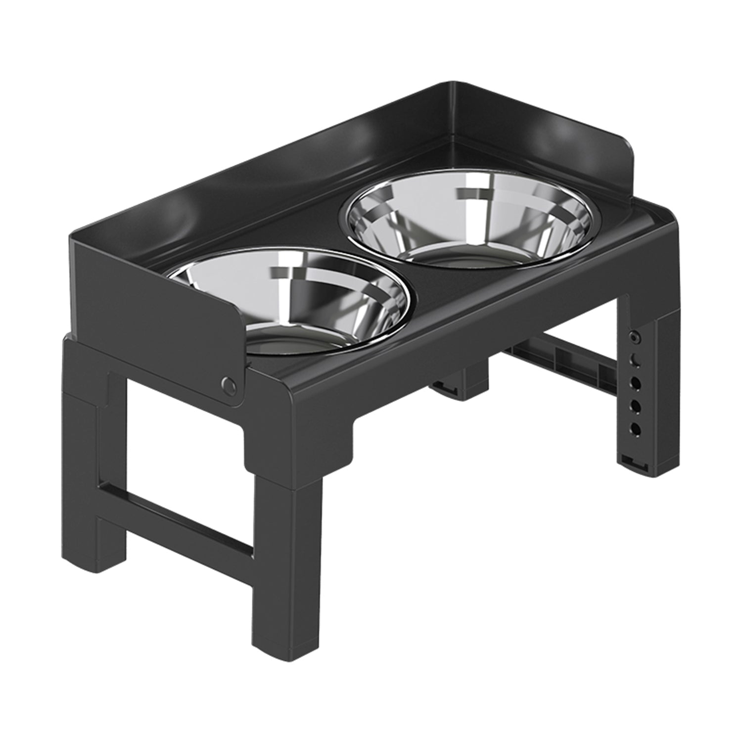 Elevated Dog Bowls with Adjustable Legs and Spill-Proof Semi-Encirclin –  HANAMYA