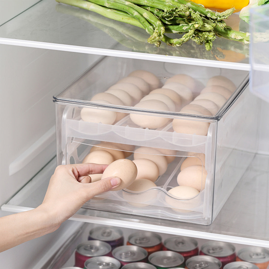 Automatic Rolling Egg Rack for Refrigerator