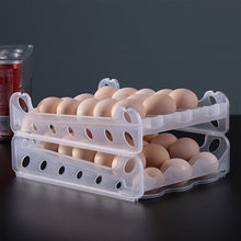 Load image into Gallery viewer, Automatic Rolling Egg Rack for Refrigerator
