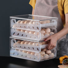 Load image into Gallery viewer, Automatic Rolling Egg Rack for Refrigerator
