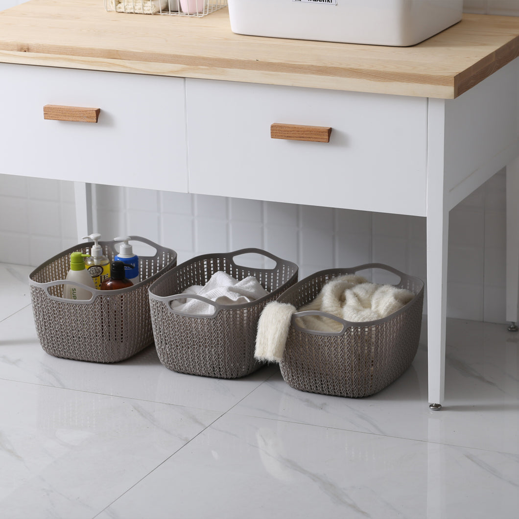 Storage Basket Organizer with Handle
