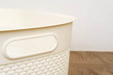Load image into Gallery viewer, Storage Basket Organizer with Handle, 13 Liter, Set of 4, Beige
