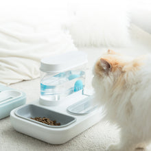 Load image into Gallery viewer, 2-in-1 Pet Feeder Set with Automatic Water Dispenser, for Puppy and Cat
